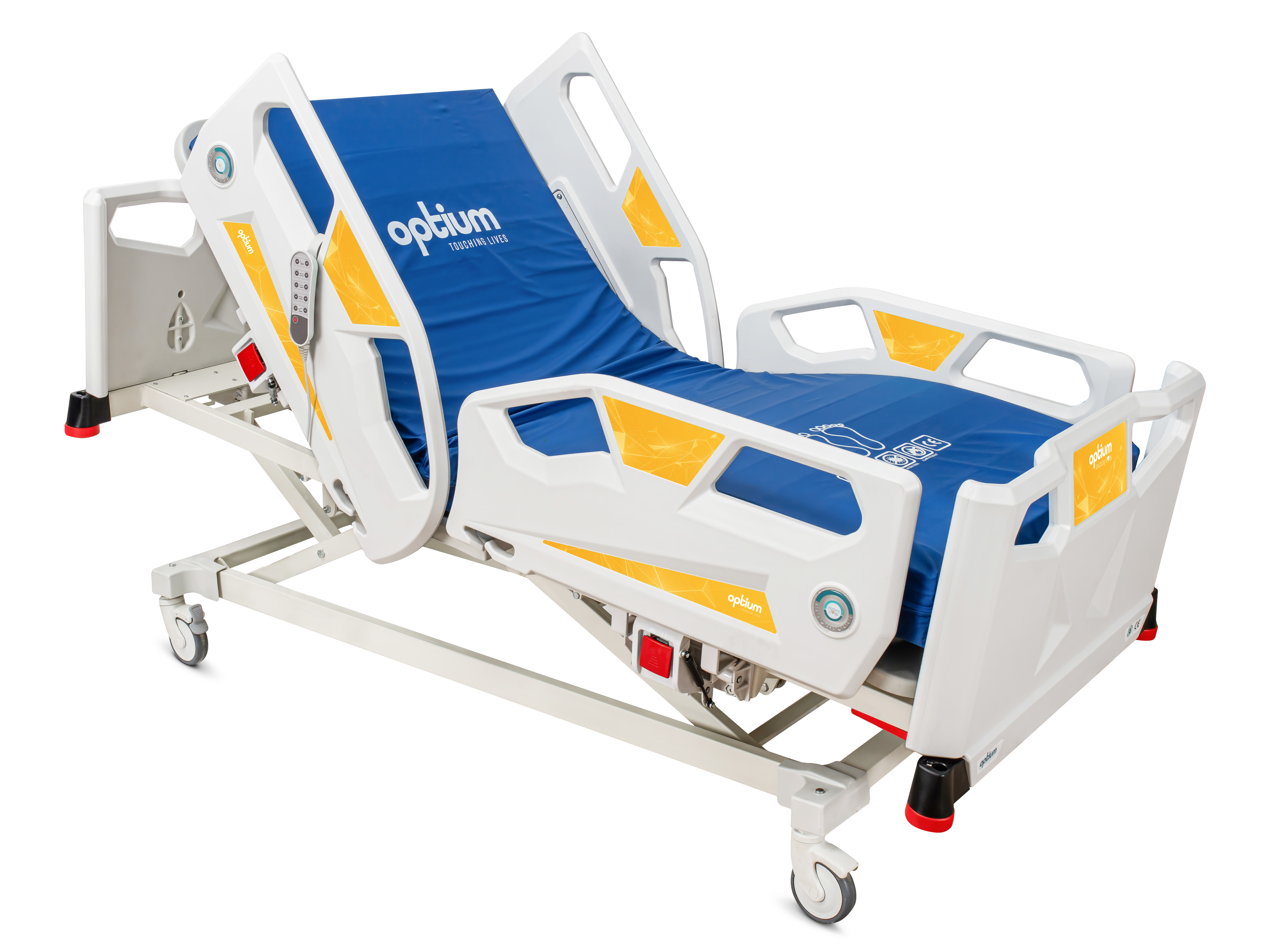 Electronic Patient Care Bed, 3 Motors