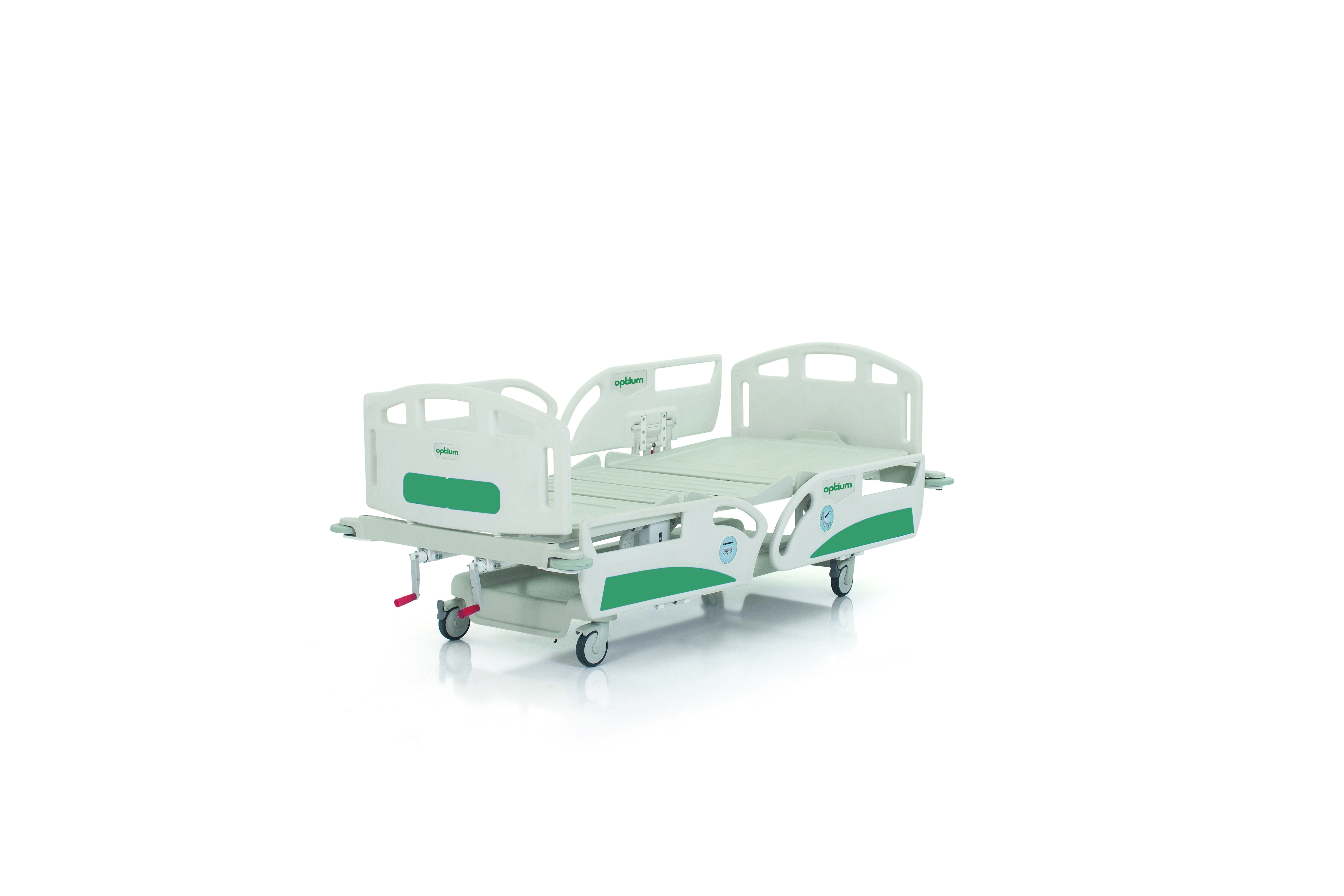 Manual Patient Care Bed, 2 Cranks
