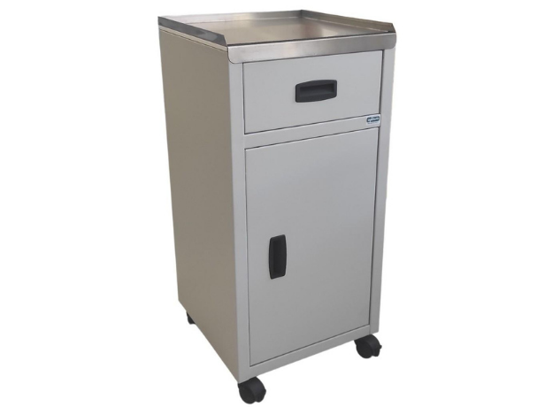Bedside Cabinet, Metal - 1