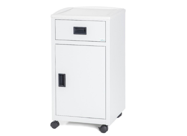 Bedside Cabinet, Metal, ABS Top - 1