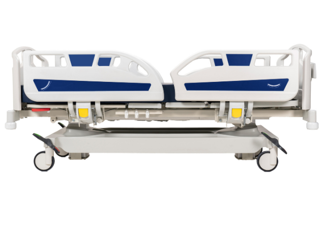 Electronic ICU Bed, Column Motors | Optium Healthcare