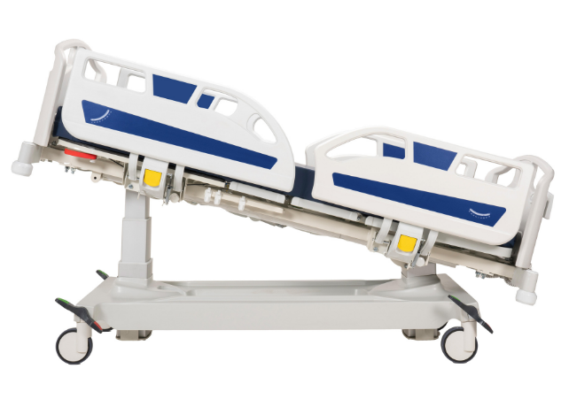 Electronic ICU Bed, Column Motors | Optium Healthcare