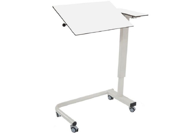 Overbed Table, Tiltable HPL Top - 1