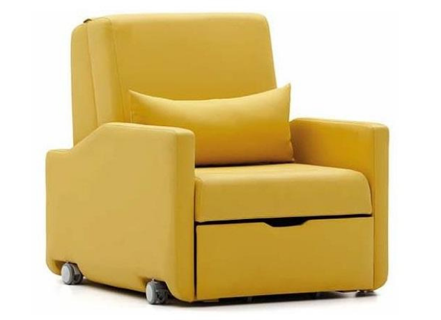 Attendant Sofa Bed with Castors - 1