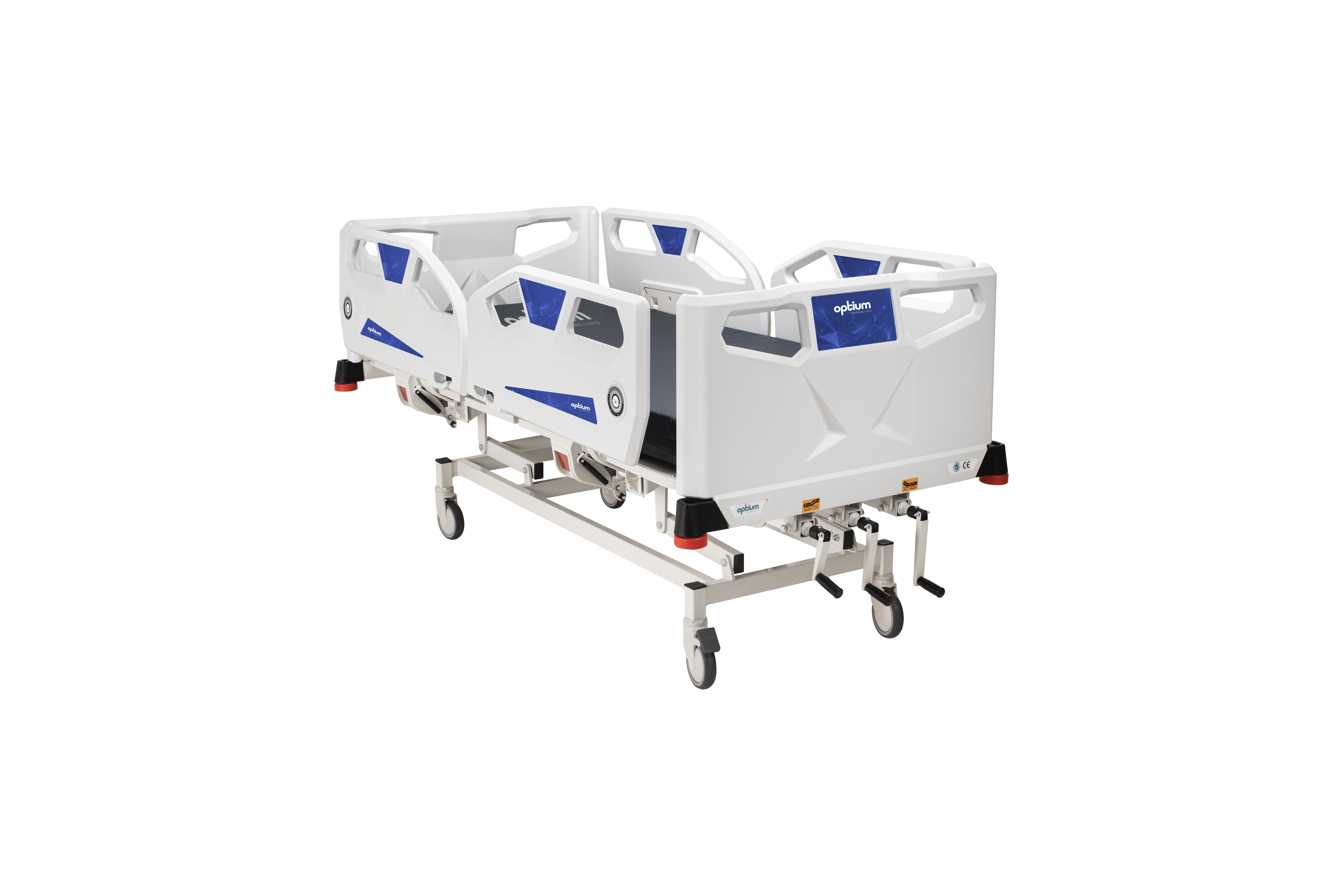 Manual Patient Care Bed, 3 Cranks 2